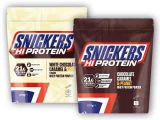 PROTEIN Mars Snickers Hi Protein 875g  + šťavnatá tyčinka ZDARMA Varianta: chocolate caramel peanut + DÁREK ZDARMA