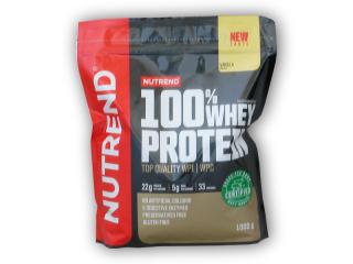 PROTEIN Nutrend 100% Whey Protein NEW 1000g  + šťavnatá tyčinka ZDARMA Varianta: čokoláda oříšek + DÁREK ZDARMA