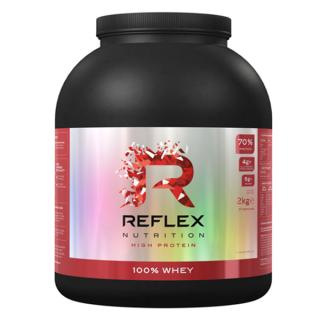 PROTEIN Reflex Nutrition 100% Whey Protein 2000g  + šťavnatá tyčinka ZDARMA Varianta: jahoda malina + DÁREK ZDARMA