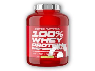 PROTEIN Scitec Nutrition 100% Whey Protein Professional 2350g  + šťavnatá tyčinka ZDARMA Varianta: mandle-pistácie + DÁREK ZDARMA
