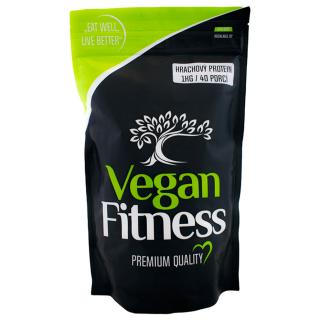 PROTEIN Vegan Fitness Hrachový Protein 100% RAW 1000g sáček + DÁREK ZDARMA
