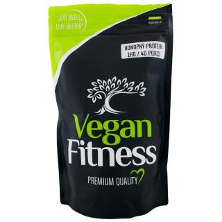 PROTEIN Vegan Fitness Konopný Protein 100% RAW 1000g sáček + DÁREK ZDARMA