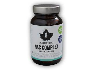 Puhdistamo NAC Complex 60 kapslí  + šťavnatá tyčinka ZDARMA + DÁREK ZDARMA