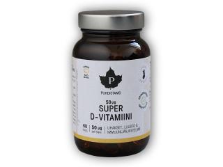 Puhdistamo Super Vitamin D 2000iu 60 kapslí + DÁREK ZDARMA