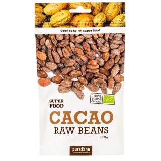 Purasana BIO Cacao Beans 200g + DÁREK ZDARMA