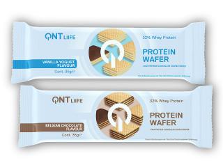QNT QNT Protein Wafer 32% 35g Varianta: vanilla yoghurt + DÁREK ZDARMA