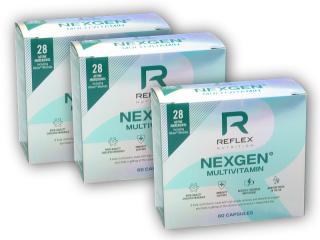Reflex Nutrition 2x Nexgen 60 kapslí + 1x ZDARMA + DÁREK ZDARMA