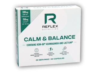 Reflex Nutrition Calm & Balance 30 kapslí + DÁREK ZDARMA