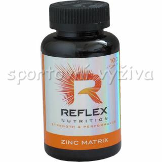 Reflex Nutrition Zinc Matrix 100 kapslí + DÁREK ZDARMA