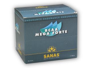 Sanas BCAA mega forte 30 ampulí á 22ml  + šťavnatá tyčinka ZDARMA + DÁREK ZDARMA