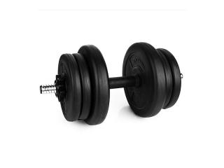 Spokey Burden set činka 10kg  + šťavnatá tyčinka ZDARMA + DÁREK ZDARMA