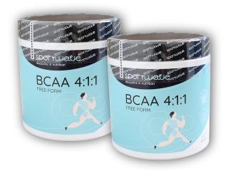 Sportwave 2x BCAA 4:1:1 free form 160 tablet  + šťavnatá tyčinka ZDARMA + DÁREK ZDARMA