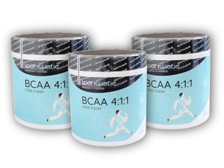 Sportwave 3x BCAA 4:1:1 free form 160 tablet  + šťavnatá tyčinka ZDARMA + DÁREK ZDARMA