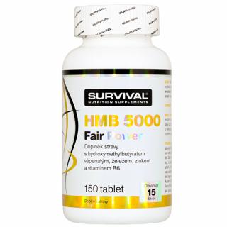 Survival HMB 5000 Fair Power 150 tablet + DÁREK ZDARMA