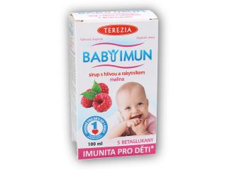 Terezia Baby imun sirup s hlívou a rakytníkem 100ml Varianta: malina + DÁREK ZDARMA