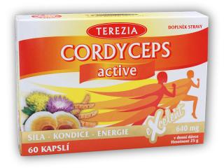 Terezia Cordyceps active 60 kapslí + DÁREK ZDARMA