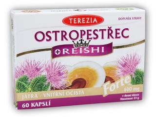 Terezia Ostropestřec + Reishi forte 60 kapslí + DÁREK ZDARMA