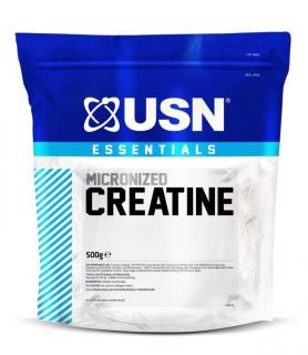 USN Essential Creatine 500g  + šťavnatá tyčinka ZDARMA + DÁREK ZDARMA