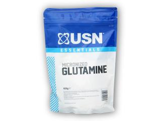 USN Essential Glutamine 500g  + šťavnatá tyčinka ZDARMA + DÁREK ZDARMA