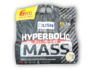 USN Hyperbolic Mass 6000g  + šťavnatá tyčinka ZDARMA Varianta: vanilka + DÁREK ZDARMA