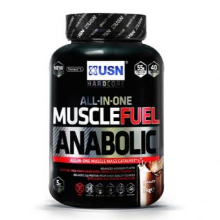 USN Muscle Fuel Anabolic 2000g  + šťavnatá tyčinka ZDARMA Varianta: čokoláda + DÁREK ZDARMA