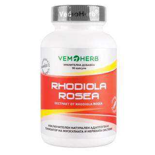 VemoHerb VemoHerb Rhodiola Rosea 90 kapslí + DÁREK ZDARMA