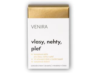 Venira Kapsle pro vlasy nehty pleť 40 denní kúra 80 kapslí  + šťavnatá tyčinka ZDARMA + DÁREK ZDARMA