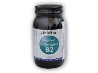 Viridian B-Complex B2 High Two 90 kapslí  + šťavnatá tyčinka ZDARMA + DÁREK ZDARMA