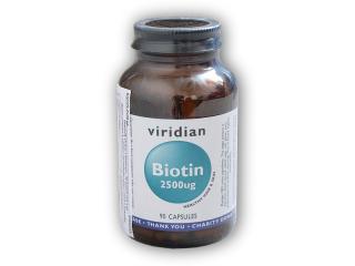 Viridian Biotin 2500ug 90 kapslí + DÁREK ZDARMA