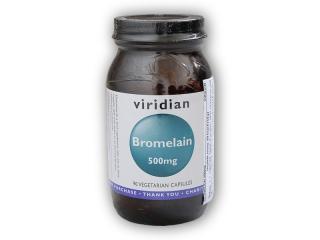 Viridian Bromelain 500mg 90 kapslí  + šťavnatá tyčinka ZDARMA + DÁREK ZDARMA