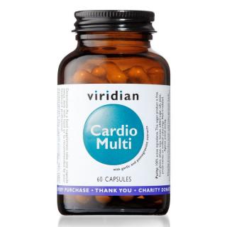 Viridian Cardio Multi 60 kapslí  + šťavnatá tyčinka ZDARMA + DÁREK ZDARMA