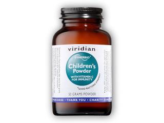 Viridian Childrens Powder With Vitamin C 50g  + šťavnatá tyčinka ZDARMA + DÁREK ZDARMA