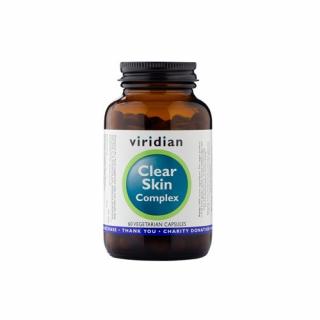 Viridian Clear Skin Complex 60 kapslí  + šťavnatá tyčinka ZDARMA + DÁREK ZDARMA