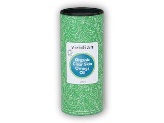 Viridian Clear Skin Omega Oil 200ml Organic  + šťavnatá tyčinka ZDARMA + DÁREK ZDARMA
