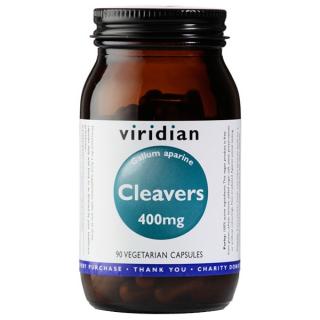 Viridian Cleavers 400mg 90 kapslí  + šťavnatá tyčinka ZDARMA + DÁREK ZDARMA