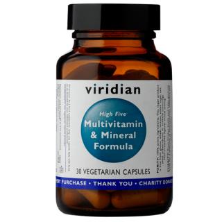 Viridian High Five Multivitamin + Mineral 60 kapslí + DÁREK ZDARMA