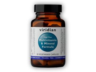 Viridian High Five Multivitamin & Mineral Formula 30 kapslí + DÁREK ZDARMA