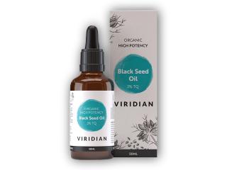 Viridian High Potency Black Seed Oil 50ml Organic  + šťavnatá tyčinka ZDARMA + DÁREK ZDARMA