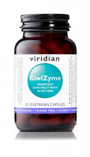 Viridian KiwiZyme 30 kapslí  + šťavnatá tyčinka ZDARMA + DÁREK ZDARMA