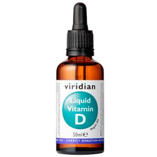 Viridian Liquid Vitamin D 50ml + DÁREK ZDARMA