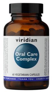 Viridian Oral Care Complex 60 kapslí  + šťavnatá tyčinka ZDARMA + DÁREK ZDARMA