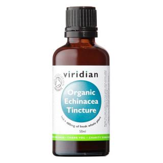 Viridian Organic Echinacea Tincture 50ml + DÁREK ZDARMA