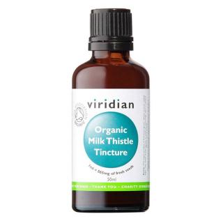 Viridian Organic Milk Thistle Tincture 50ml + DÁREK ZDARMA