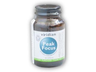 Viridian Peak Focus Organic 60 kapslí  + šťavnatá tyčinka ZDARMA + DÁREK ZDARMA