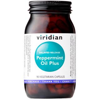 Viridian Peppermint Oil Plus 90 kapslí  + šťavnatá tyčinka ZDARMA + DÁREK ZDARMA