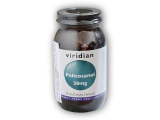 Viridian Policosanol 20mg 90 kapslí  + šťavnatá tyčinka ZDARMA + DÁREK ZDARMA