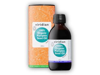 Viridian Pumpkin Seed Oil 200ml Organic  + šťavnatá tyčinka ZDARMA + DÁREK ZDARMA