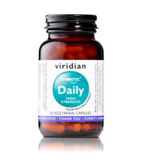 Viridian Synerbio Daily High Strenght 30 kapslí  + šťavnatá tyčinka ZDARMA + DÁREK ZDARMA