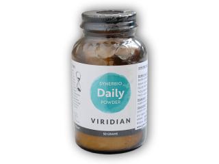 Viridian Synerbio Daily Powder 50g směs probiotik  + šťavnatá tyčinka ZDARMA + DÁREK ZDARMA
