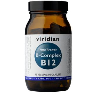 Viridian Viridian High Twelve B-Complex B12 90 kapslí + DÁREK ZDARMA